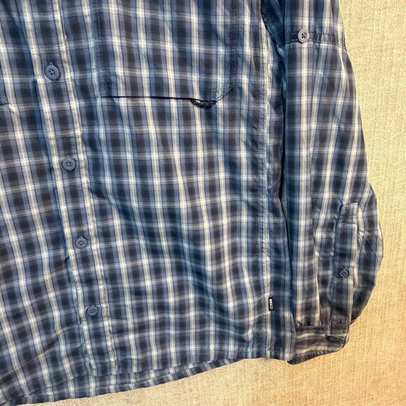 REI Co-op Men’s Plaid Long Sleeve Performance Shirt – Size Medium - Picture 3 of 10